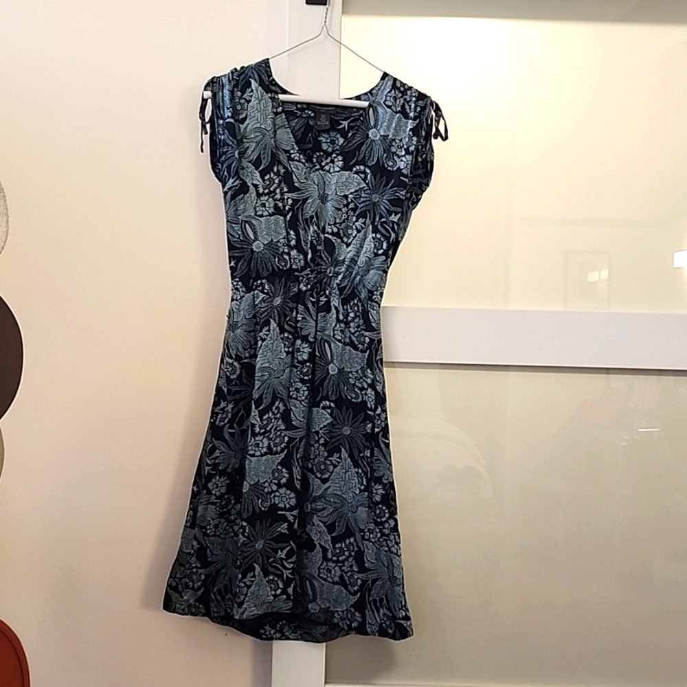 Banana Republic silk floral dress